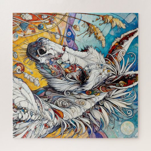 Puzzle blanc Donkey 600 pièce (Horizontal)