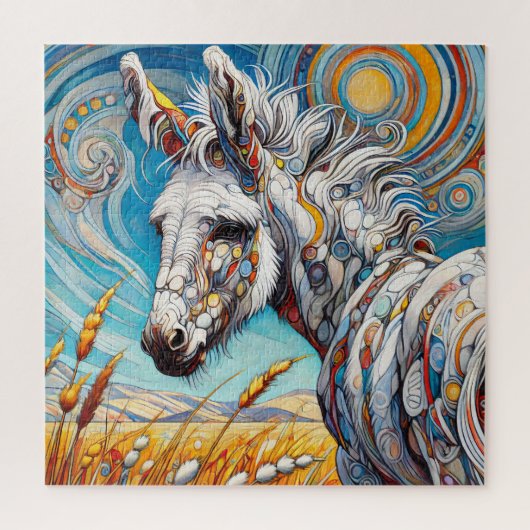 Puzzle blanc Donkey 600 pièce (Vertical)