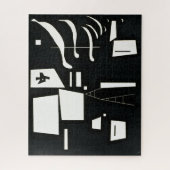 Puzzle Blanc - doux et dur | Kandinsky | (Vertical)
