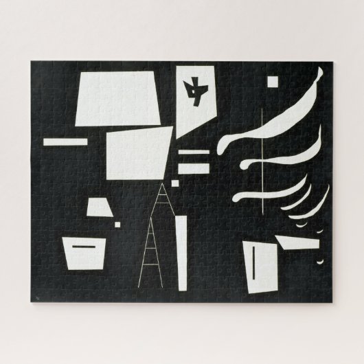 Puzzle Blanc - doux et dur | Kandinsky | (Horizontal)