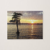 Puzzle blanc du lac OR (Horizontal)