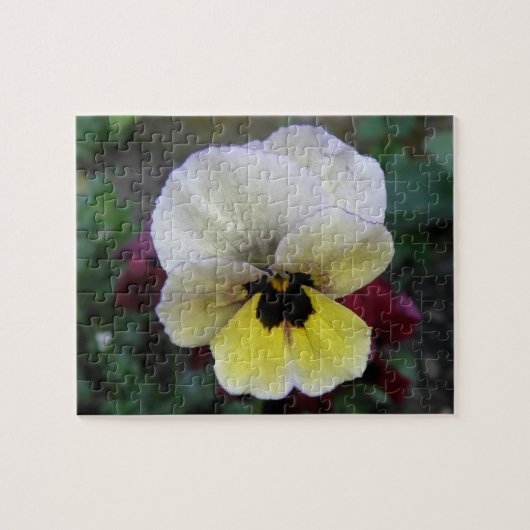 Puzzle blanc et jaune (Horizontal)