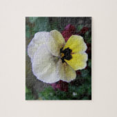 Puzzle blanc et jaune (Vertical)