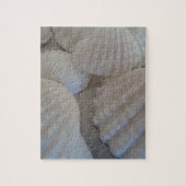 Puzzle Blanc gris, Coquillages, Sea Shell Summer Beach Lo (Vertical)