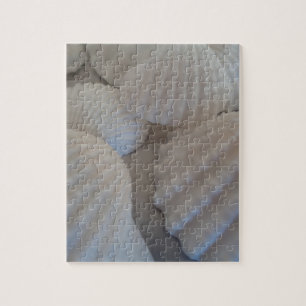 Puzzle Blanc gris, Coquillages, Sea Shell Summer Beach Lo
