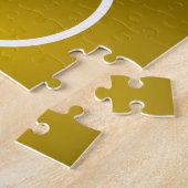 Puzzle blanc simple de silhouette de bicyclette (Côté)