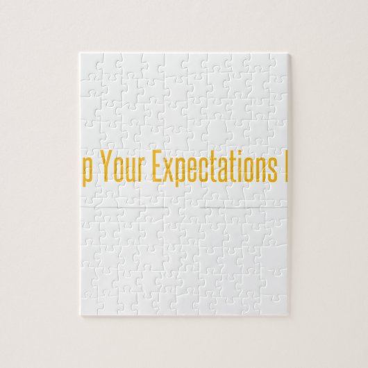 Puzzle Blanc vide d'esprit (Vertical)