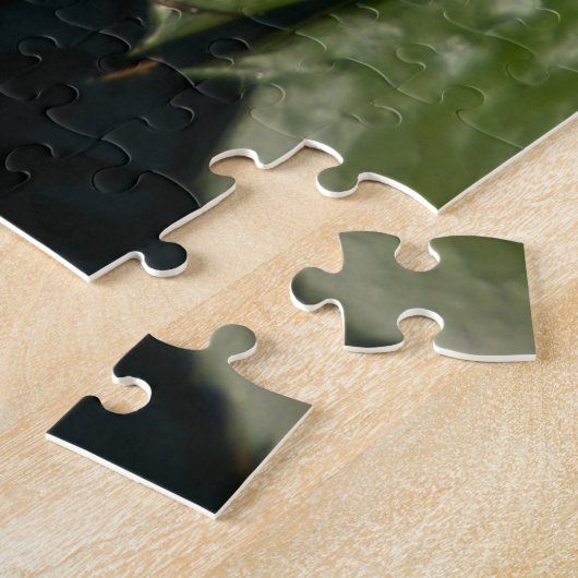 Puzzle blanc violet Nénuphar (Côté)