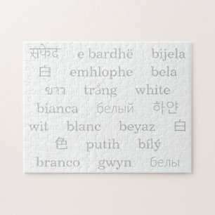 Puzzle blancs