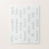 Puzzle blancs (Vertical)