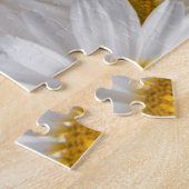 Puzzle Blancs : Beau Arrière - plan Floral (Côté)