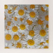 Puzzle Blancs : Beau Arrière - plan Floral (Horizontal)