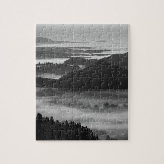 Puzzle Bled noir et blanc (Vertical)