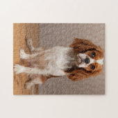 Puzzle Blenheim Cavalier King Charles Spaniel Chien Chien (Horizontal)