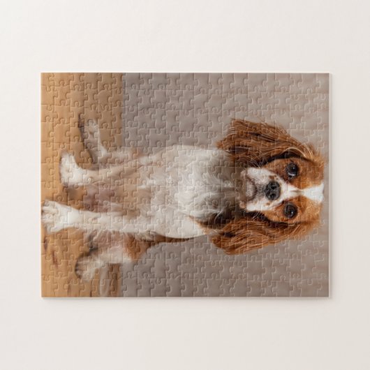 Puzzle Blenheim Cavalier King Charles Spaniel Chien Chien (Horizontal)