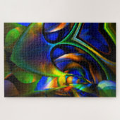 puzzle bleu (Horizontal)