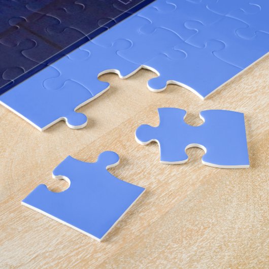 Puzzle 'Bleu' (Côté)