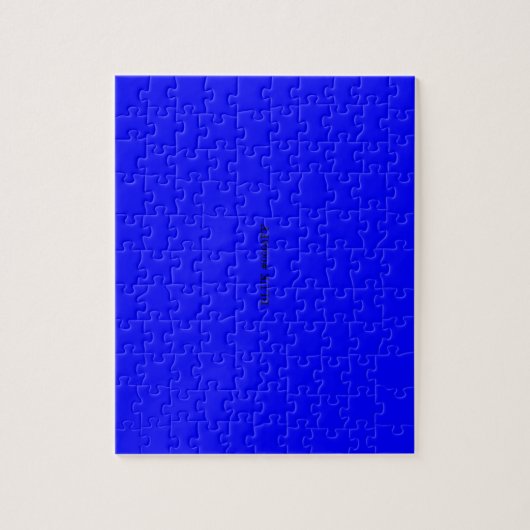 Puzzle bleu (Vertical)