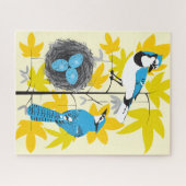 Puzzle bleu 16x20 pour les aveugles de couleur (Horizontal)