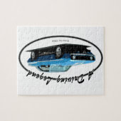 Puzzle Bleu 1969 de Camaro (Horizontal)