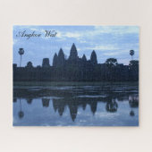 Puzzle bleu angkor (Horizontal)