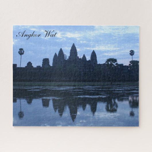 Puzzle bleu angkor (Horizontal)