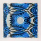 Puzzle Bleu atomique (Vertical)