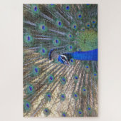 Puzzle Bleu Beauty Peacock (Vertical)