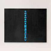 Puzzle Bleu Bleu Bleu Dur Tricky Difficile Mal (Horizontal)