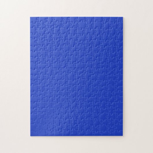 Puzzle Bleu bleu (couleur solide) (Vertical)