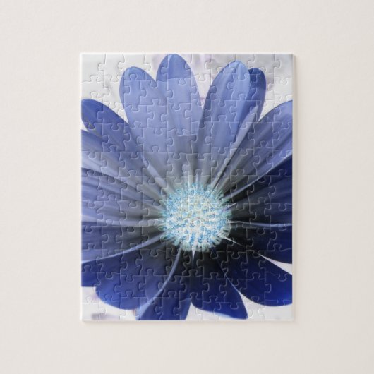 Puzzle bleu brillant africain (Vertical)