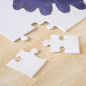 Puzzle bleu brillant Marigold (Côté)