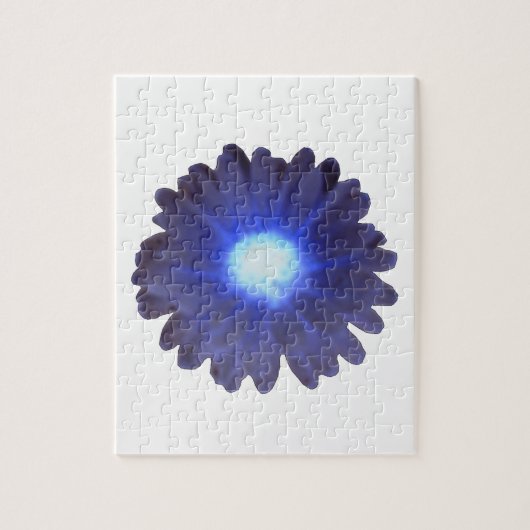 Puzzle bleu brillant Marigold (Vertical)