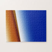 Puzzle Bleu brun blanc abstrait texture art arrière - pla (Horizontal)