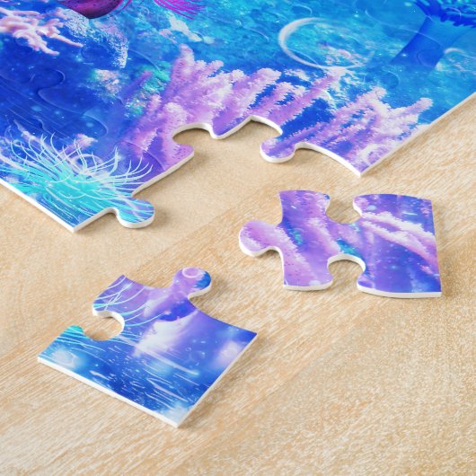 Puzzle Bleu ciel (Côté)