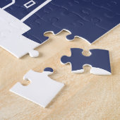 Puzzle Bleu de la marine phare (Côté)