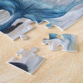 Puzzle bleu de sirène (Côté)