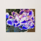 Puzzle Bleu de violette africaine (Horizontal)