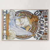 Puzzle Bleu Deschamps par Alphonse Mucha (Horizontal)