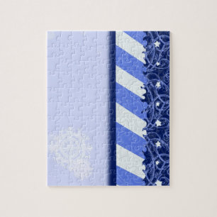 Puzzle Bleu d'hiver