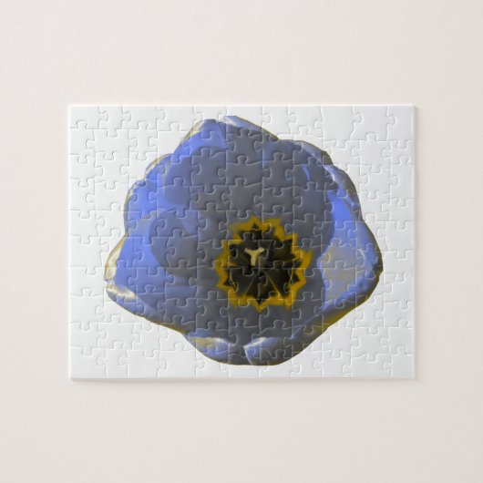 Puzzle bleu et jaune (Horizontal)