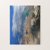 puzzle bleu et turquoise (Vertical)