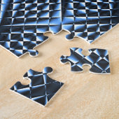 Puzzle Bleu géométrique.... (Côté)