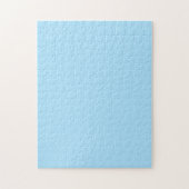 Puzzle Bleu Glacé Uni | Classique | Élégant (Vertical)