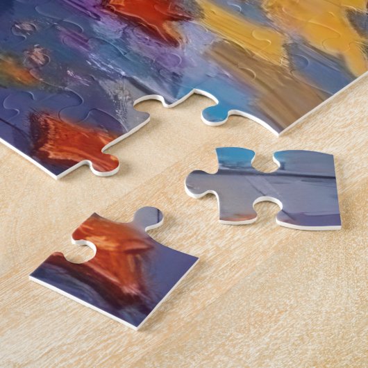 Puzzle Bleu Heeler Chiens Trick-or-Treating in Halloween (Côté)