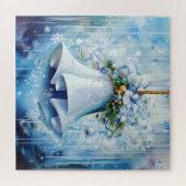 Puzzle bleu hiver (Horizontal)