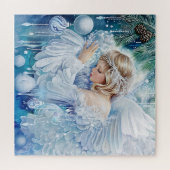 Puzzle bleu hiver (Horizontal)