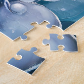 Puzzle bleu hiver (Côté)
