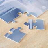 Puzzle bleu hiver (Côté)