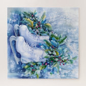 Puzzle bleu hiver (Horizontal)